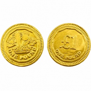 Chocolate 1 Coins (Milk Chocolate) Pound Coins