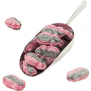 Raspberry Toads (Swedish Salt Liquorice)