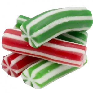 Red & Green Candy Stripes (Christmas Jellies)