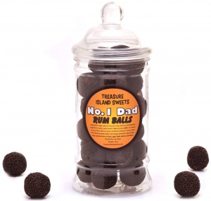 No.1 Dad Rum Balls- Victorian Sweet Jar