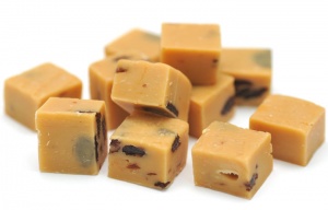 Rum and Raisin Fudge