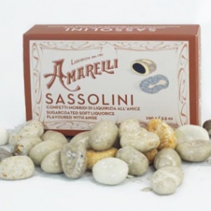 Amarelli Sassolini Liquorice Pebbles