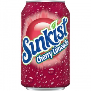 Sunkist Cherry Limeade (USA Import) 355ml Can