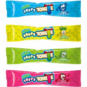 Taffy Tongue Sour Chew Bars