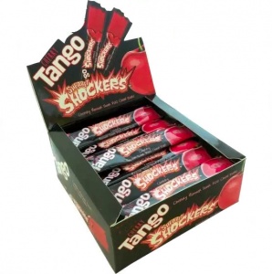 Tango Sour Shockers CHERRY Bar Box Of 72