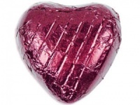 Burgundy Chocolate Hearts