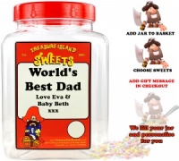 Create Your Own Personalised World's Best Dad Selection Jar