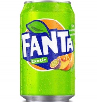 Fanta Exotic USA Soda Can 355m