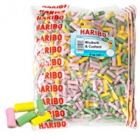 Rhubarb and Custard Chews (Haribo)