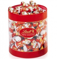 Lindt Mini Chocolate Santas Box Of 60 (670g)