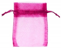 Mauve Organza Bags x 10