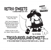 Paper Sweet Bags 7x7 inch x 1000 Bags (Treasure Island Sweets Logo)
