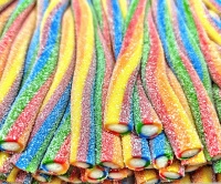 Fizzy Rainbow Pencils (cream filled)