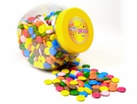 Milk Chocolate Beans Sweet Jar
