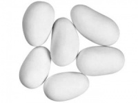 White Sugared Almonds (1Kg) Approx 200