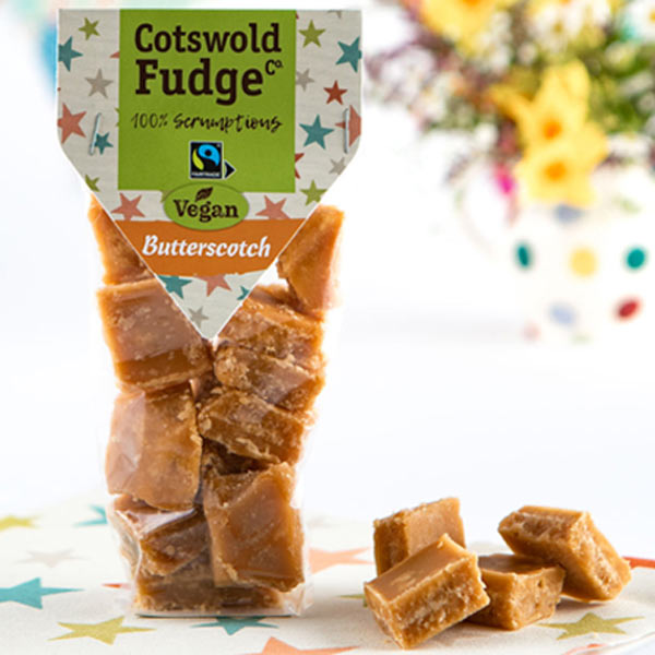 Vegan Butterscotch Fudge (Cotswold Fairtrade) 150g