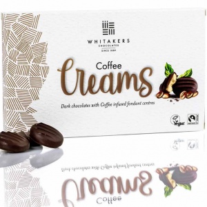 Whitakers Dark Chocolate Coffee Creams 150g Gift Box