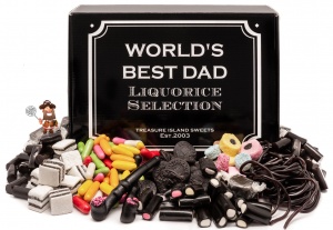 World's Best Dad Liquorice Hamper